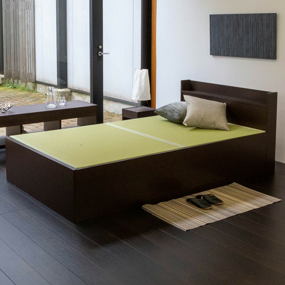 収納付きコンセント付き畳ベッド「コンビニエント」