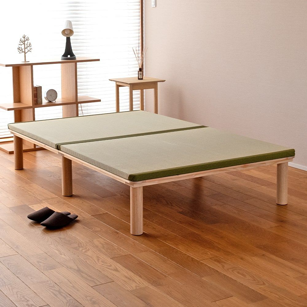 すのこ畳ベッド「マレ 畳セット」設置イメージ