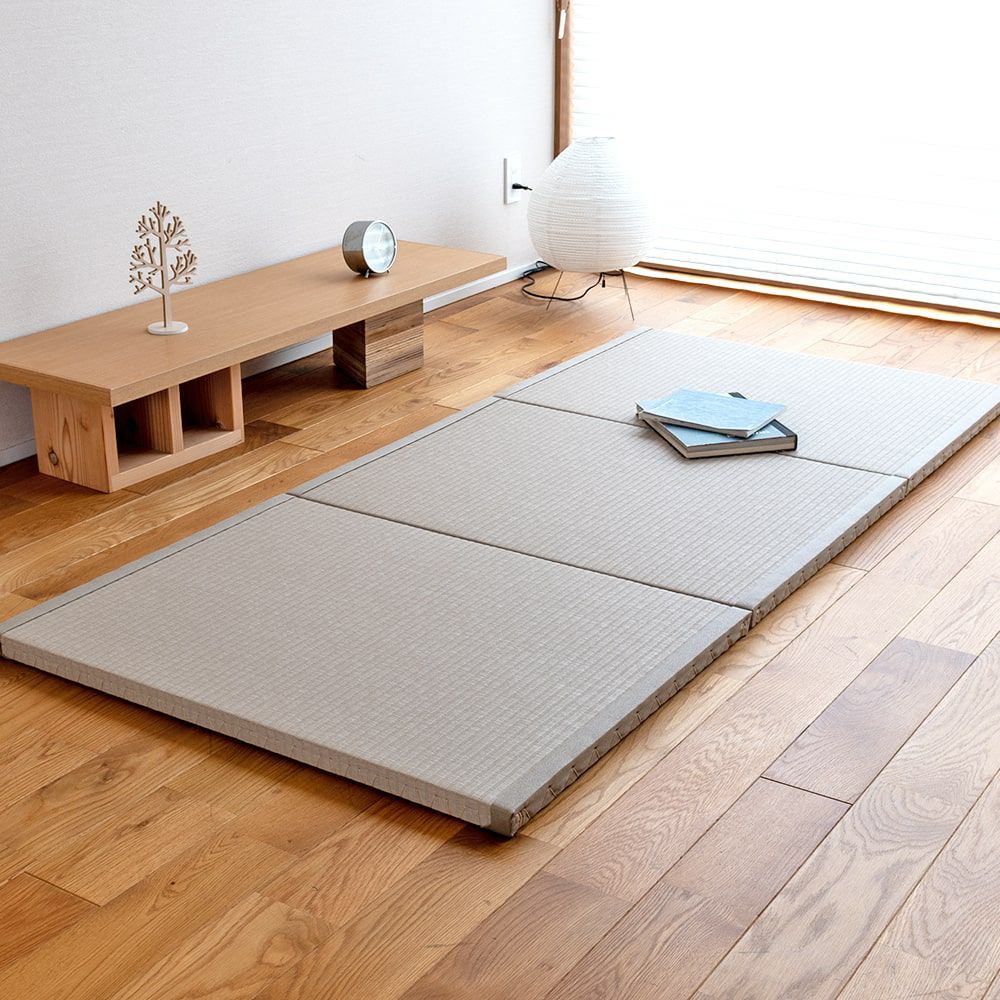 置き畳セパレジオロング 和紙灰桜色の設置イメージ