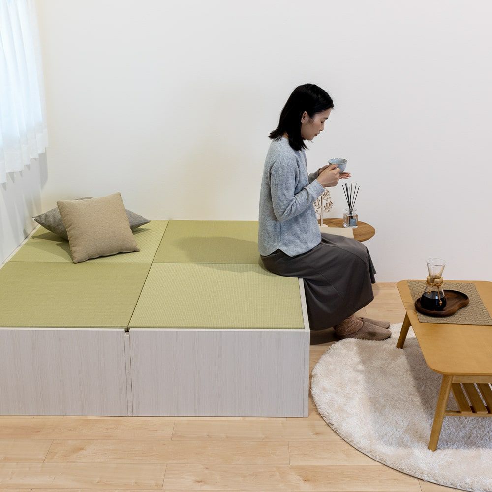 エスパス70 引出タイプ 2帖タイプ 半帖畳4枚 畳の種類をお選びください 受注生産品 配送区分 大型商品 畳専門店 たたみのこうひん