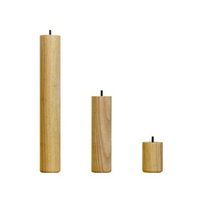 円柱タイプ交換用脚パーツ 6本セット <br>選べる脚の長さ 約10～35cm <br><br>