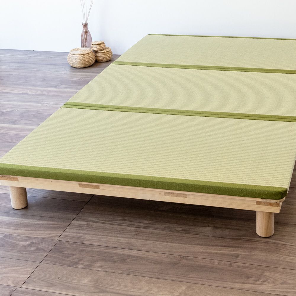 ひのきすのこベッド マレ畳付き旧タイプの脚イメージ