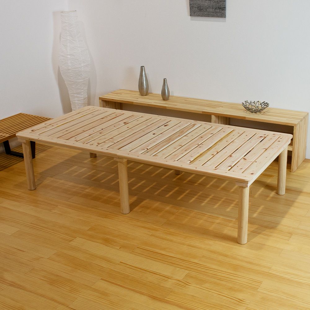 ひのきすのこベッド マレ旧タイプの脚イメージ