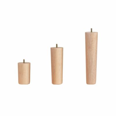 円錐タイプ交換用脚パーツ 6本セット <br>選べる脚の長さ 約11～31cm <br><br>