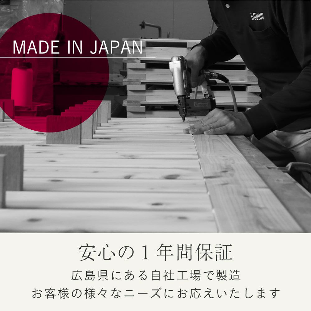 安心の１年保証について